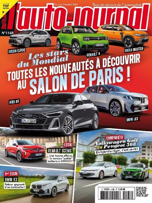 Title details for L'auto Journal by Editions Mondadori Axel Springer (EMAS) - Available